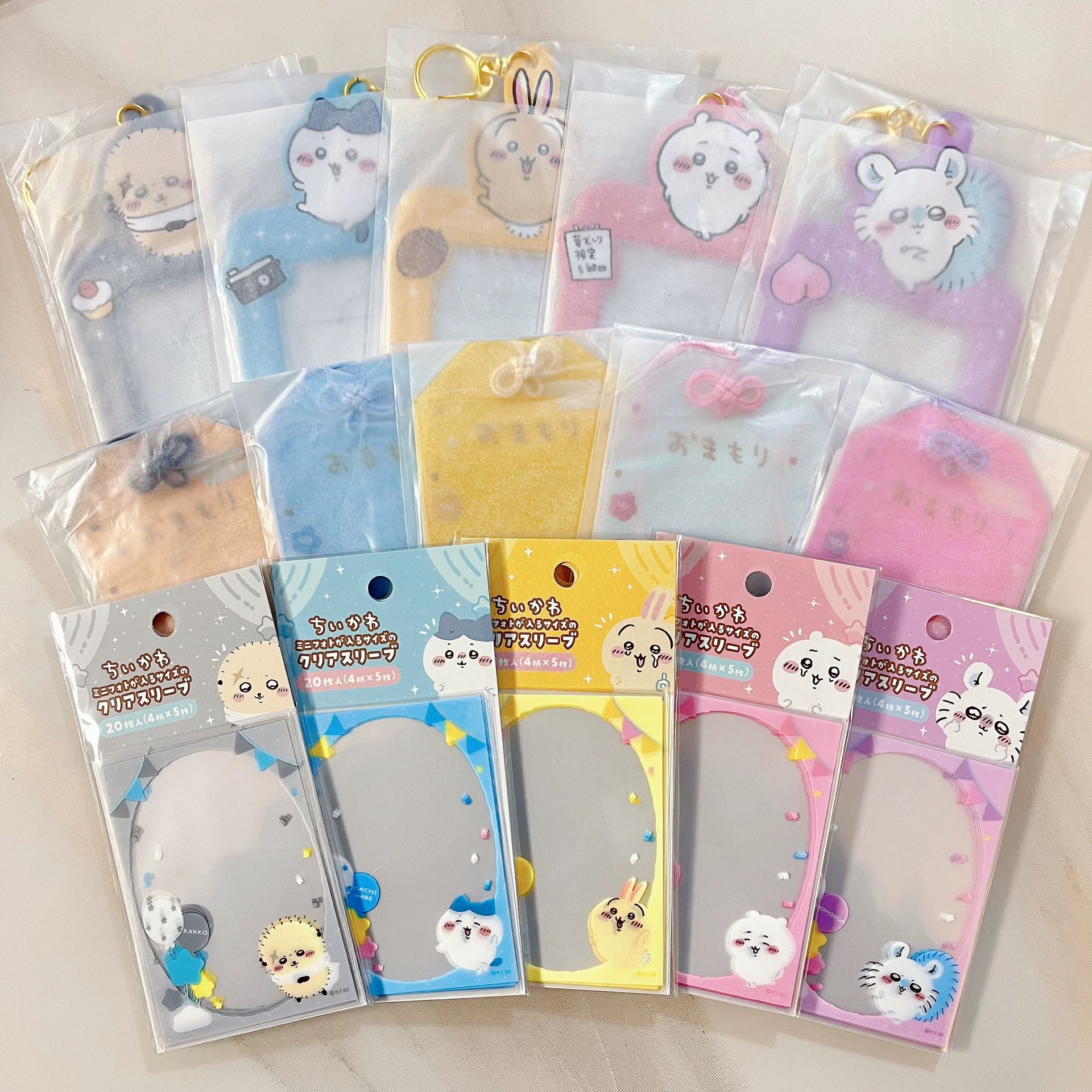 Mini Backpack Purse - yiji Usagi Hachiware Momonga Clear Card