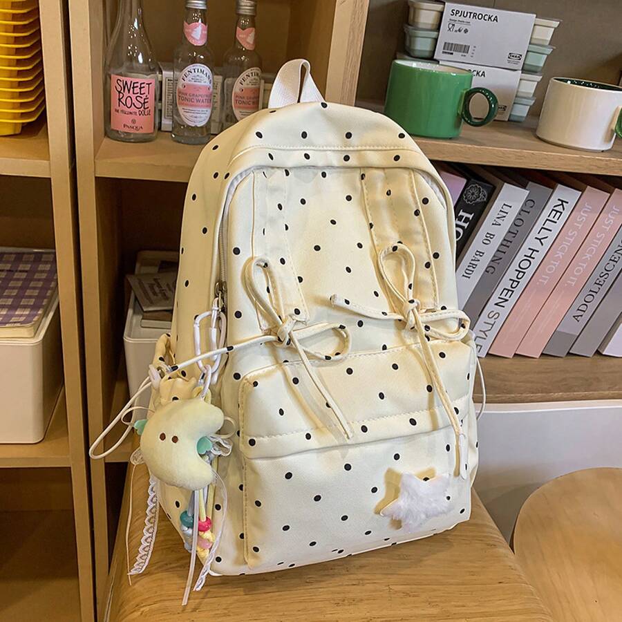 Cute Polka Dot Small Backpack  - Fashion Backpack Women のレビューと価格