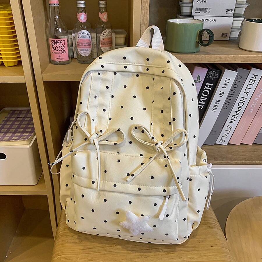 Cute Polka Dot Small Backpack  - Fashion Backpack Women のレビューと価格