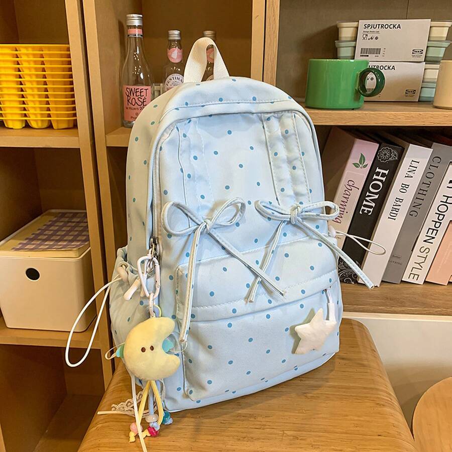 Cute Polka Dot Small Backpack  - Fashion Backpack Women のレビューと価格