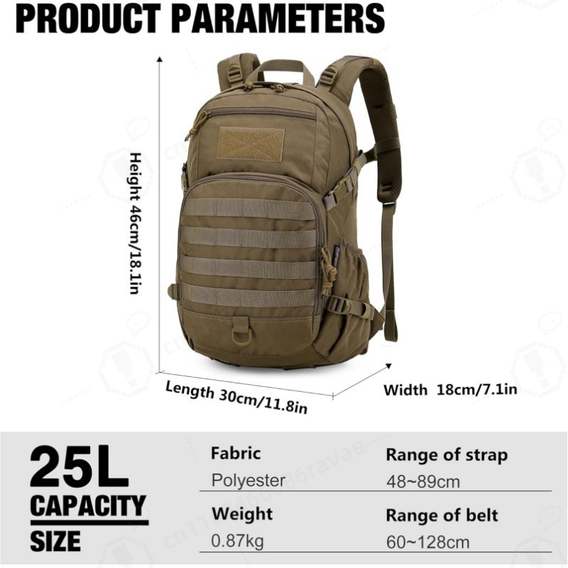 Waterproof Outdoor Tactical Ba - Rucksack Military Style のレビューと価格