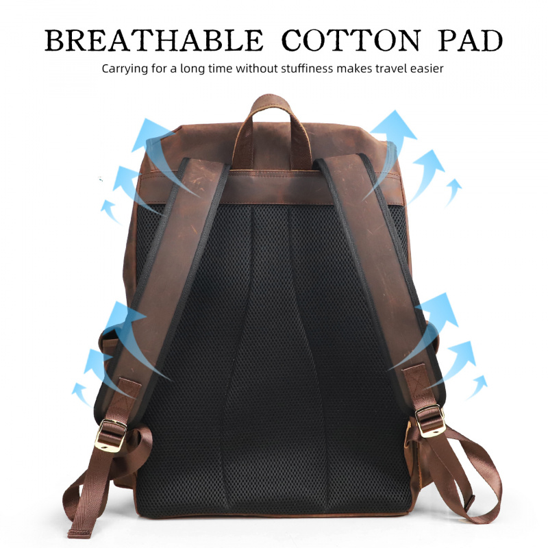 New Arrivals Leather Backpack  - Leather Backpack Vintage のレビューと価格