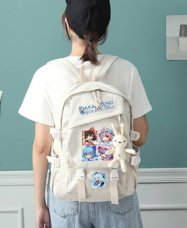 44×31×13cm Black Khaki,Touhou  - School Backpack Teen のレビューと価格