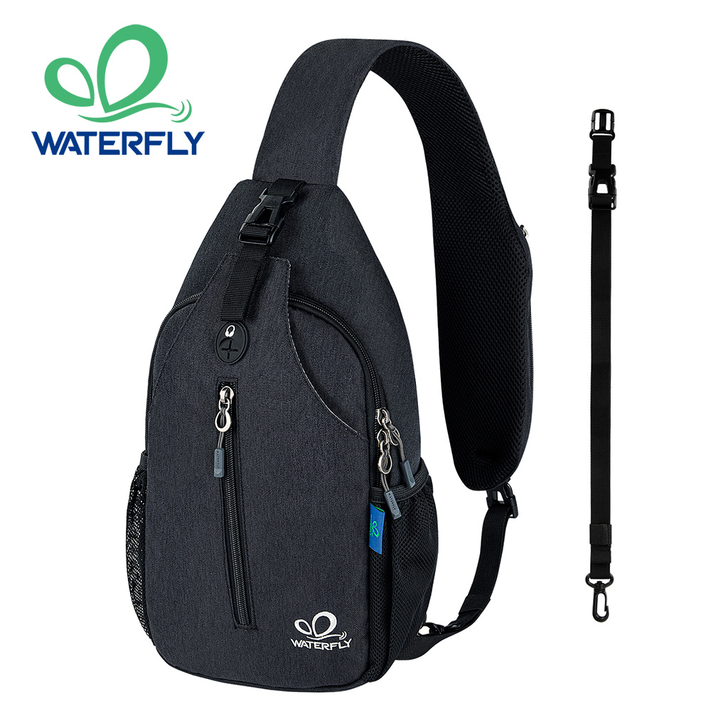 WATERFLY Crossbody Sling Bag C - Sling Backpack Shoulder のレビューと価格