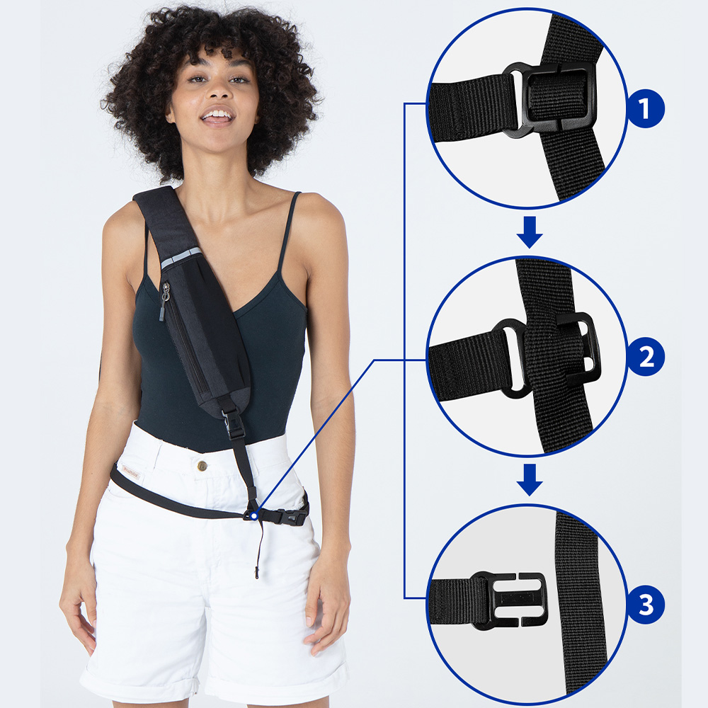 WATERFLY Crossbody Sling Bag C - Sling Backpack Shoulder のレビューと価格