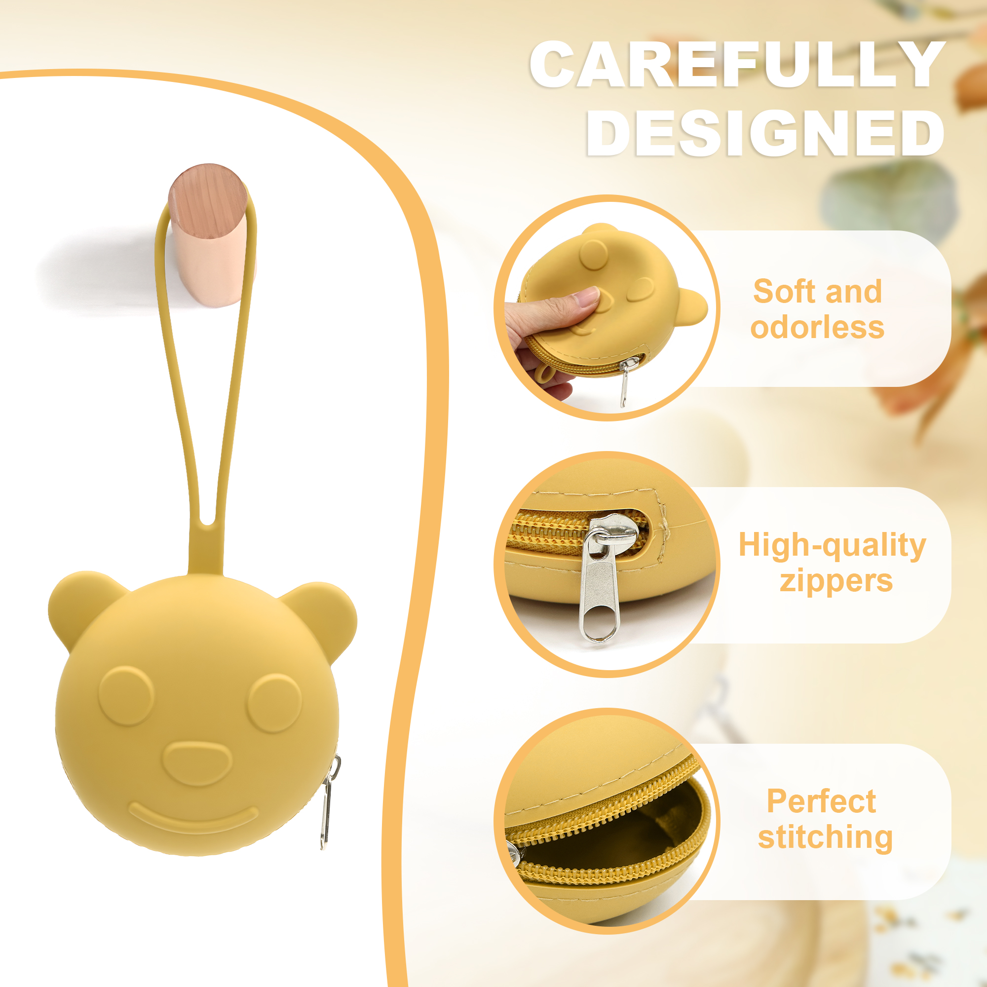 Portable silicone pacifier bag - Backpack Diaper Bag のレビューと価格