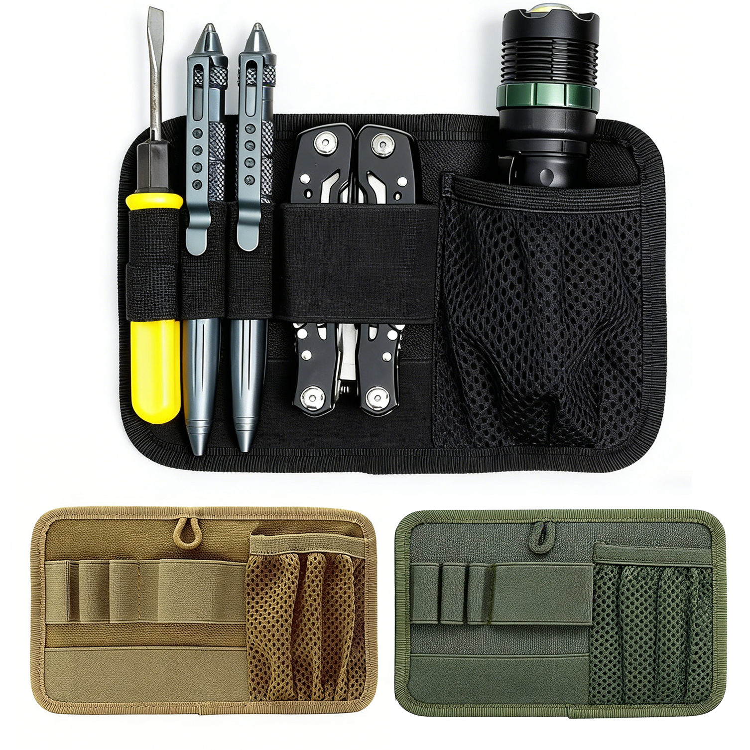 Modular Hook Loop Panel EDC Or - Backpack Insert Organizer のレビューと価格