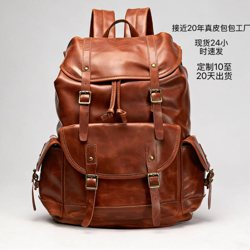XZAN Men S Bags Fashion Europe - Leather Backpack Vintage のレビューと価格