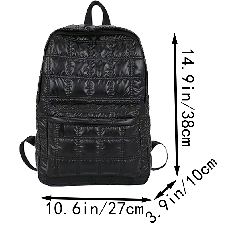 Trendy Stylish Shiny Backpack  - Canvas Backpack Casual のレビューと価格