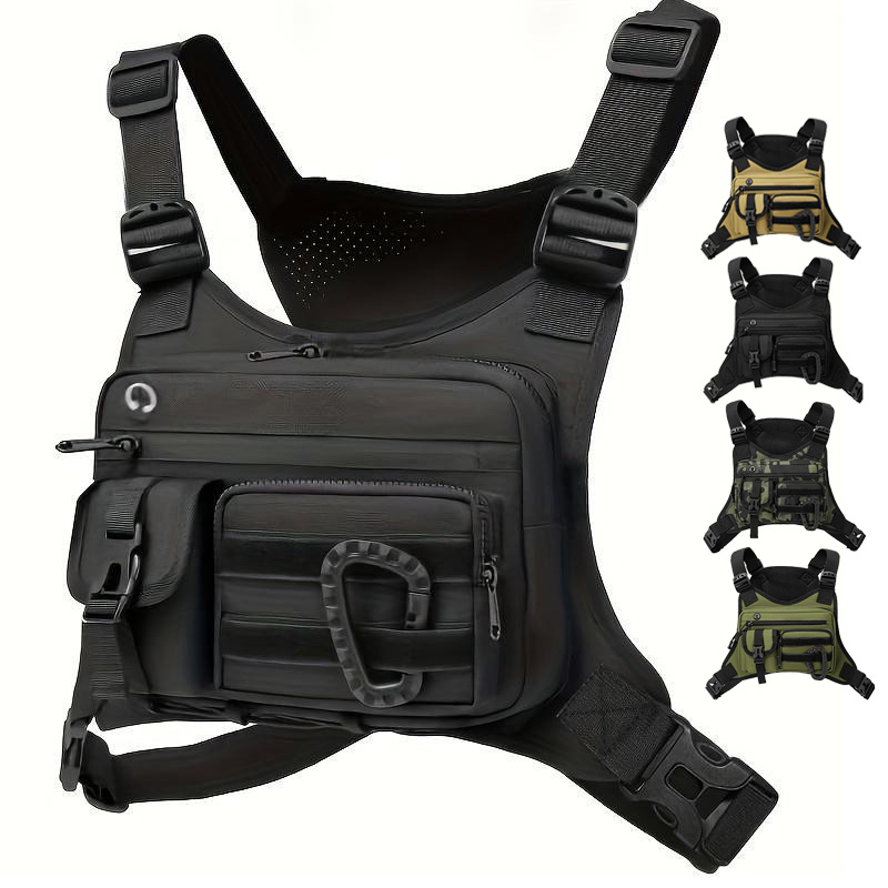 Outdoor Sports Chest Bag Vest  - Urban Backpack Tactical のレビューと価格