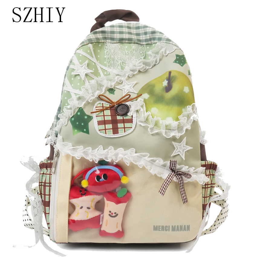 Colorful Backpack for College  - Canvas Backpack Casual のレビューと価格