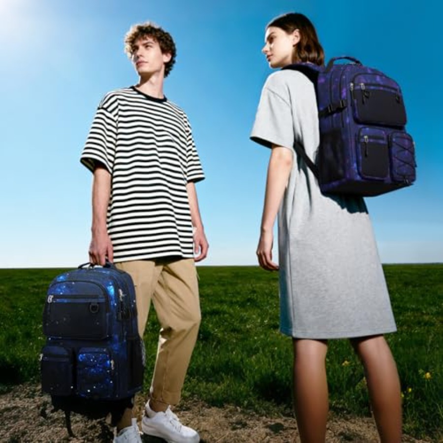 Multi-Pocket Backpack for Trav - Laptop Backpack 15.6 のレビューと価格