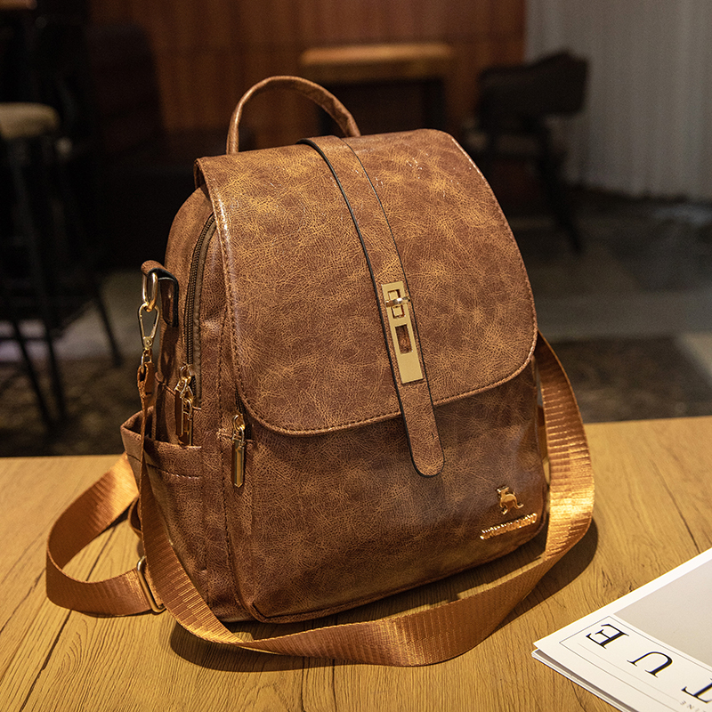 College Women Backpacks Design - Leather Backpack Vintage のレビューと価格