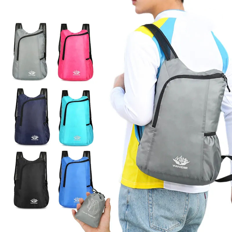 20L Unisex Lightweight Outdoor - Foldable Backpack Small のレビューと価格