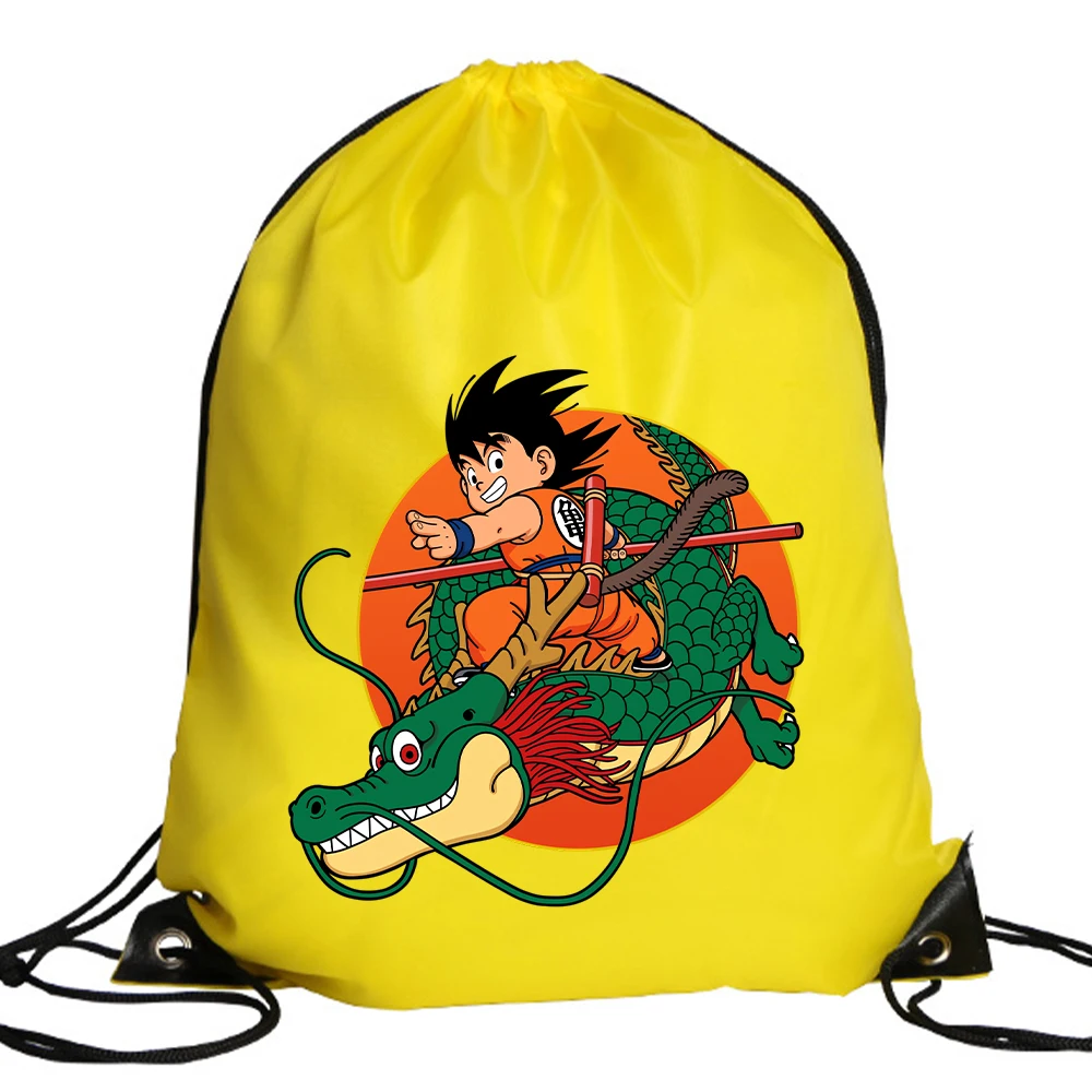 Dragons Ball Polyester Drawstr - Drawstring Gym Bag のレビューと価格