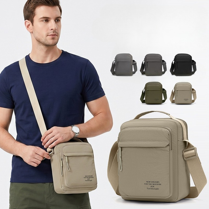 Men's Nylon Crossbody Backpack - Sling Backpack Shoulder のレビューと価格
