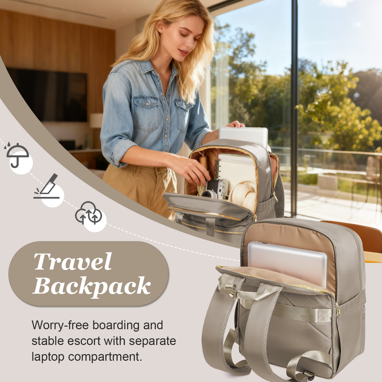 Ryanair 40x30x20 Travel Backpa - Canvas Backpack Casual のレビューと価格