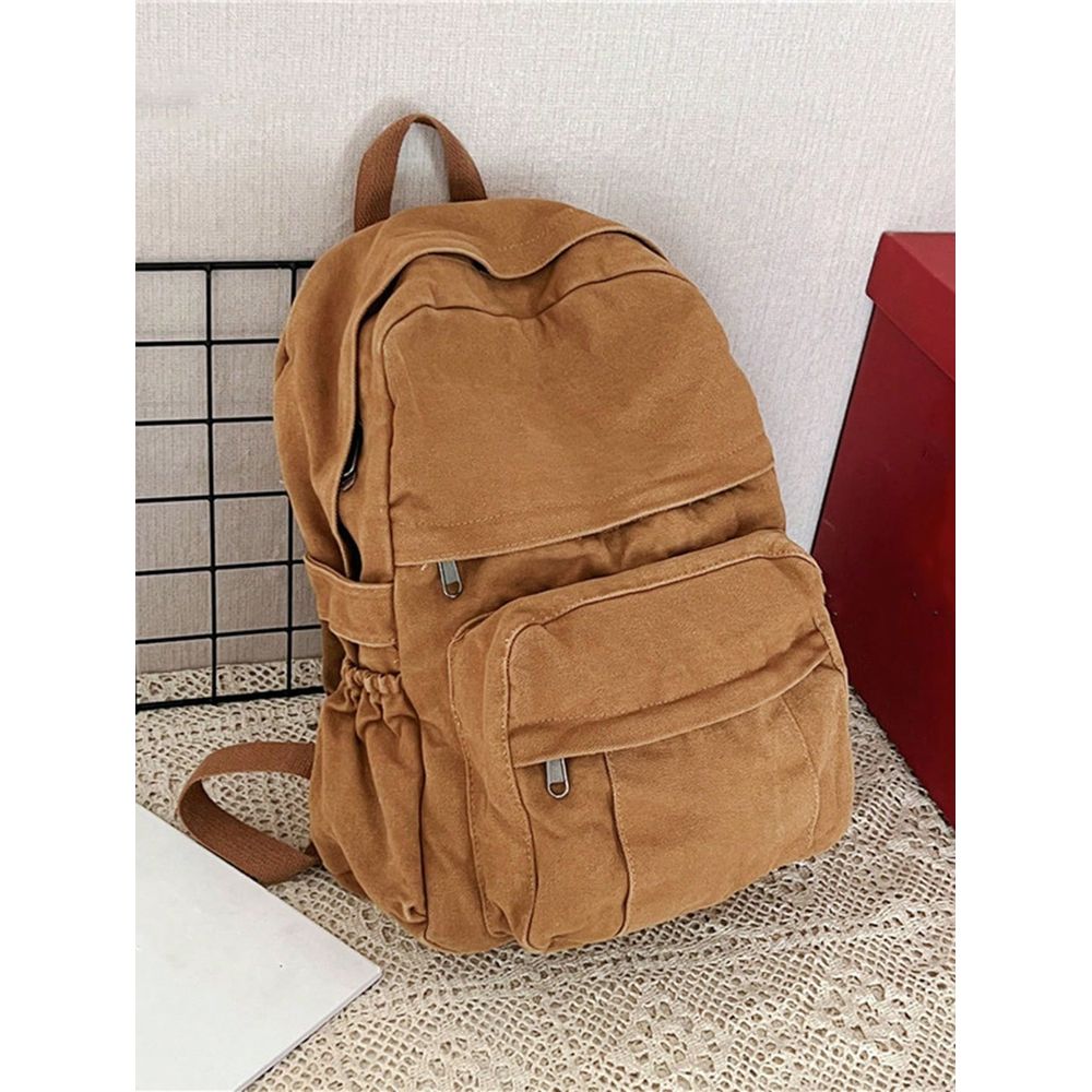 Fashionable Canvas Backpack Fo - School Backpack Teen のレビューと価格