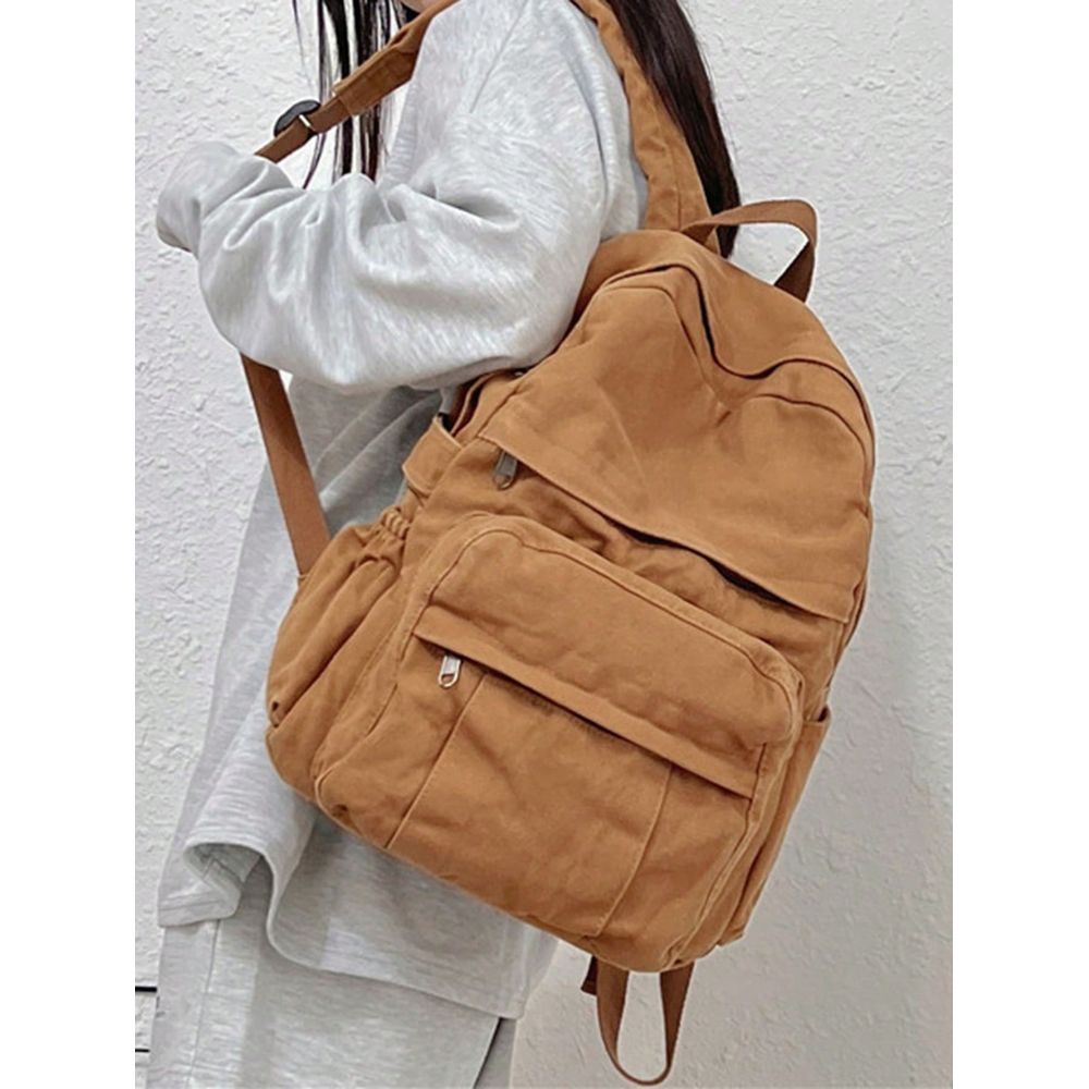 Fashionable Canvas Backpack Fo - School Backpack Teen のレビューと価格