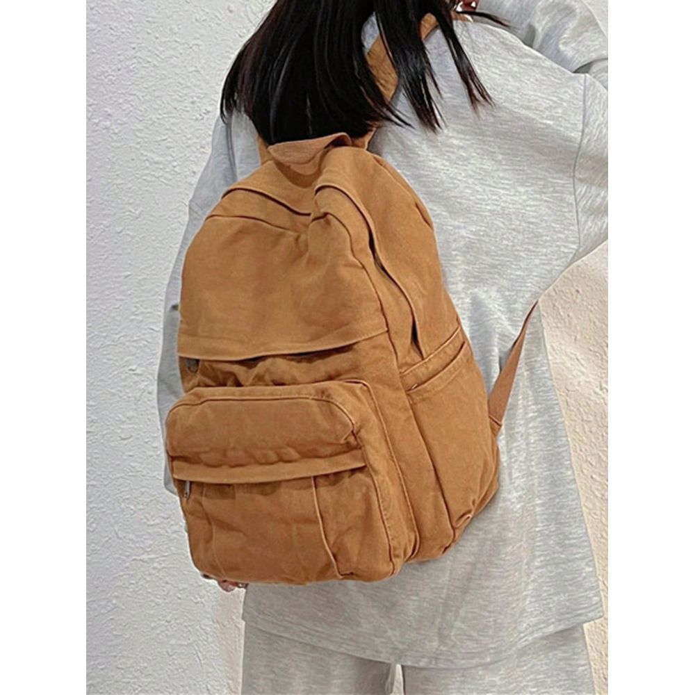 Fashionable Canvas Backpack Fo - School Backpack Teen のレビューと価格