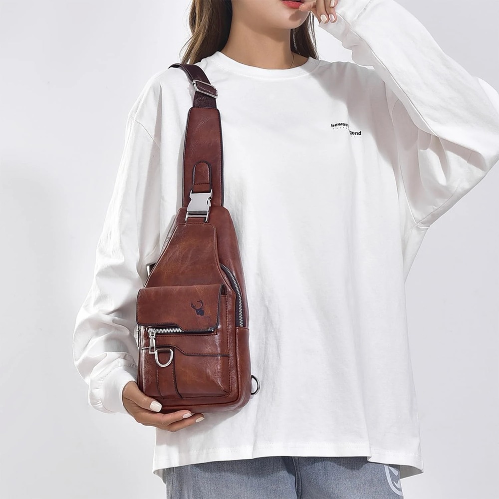 Sling Bag for Men Crossbody Ch - Sling Backpack Shoulder のレビューと価格