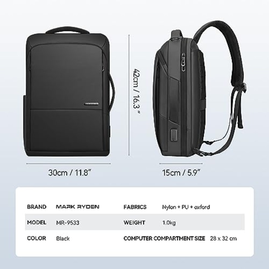 Slim Laptop Backpack for Men,  - Laptop Backpack 15.6 のレビューと価格