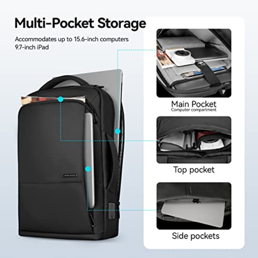 Slim Laptop Backpack for Men,  - Laptop Backpack 15.6 のレビューと価格