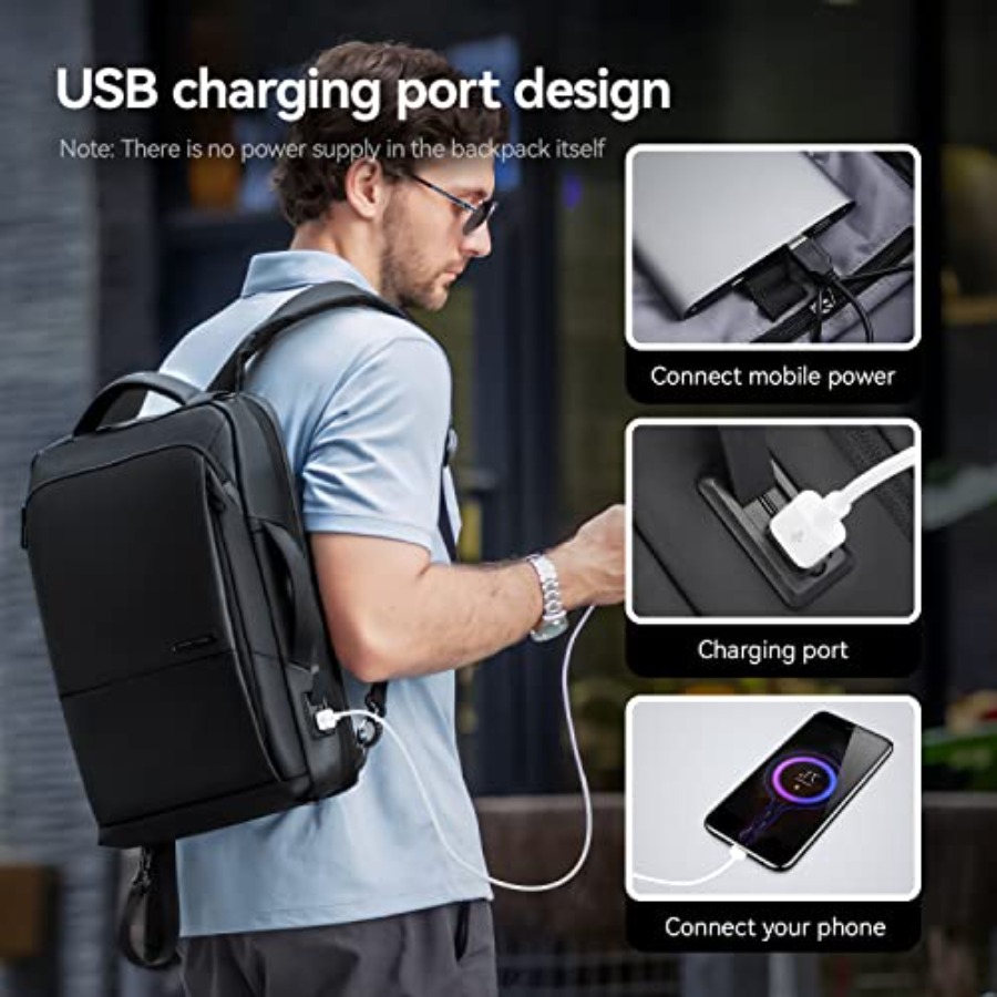 Slim Laptop Backpack for Men,  - Laptop Backpack 15.6 のレビューと価格