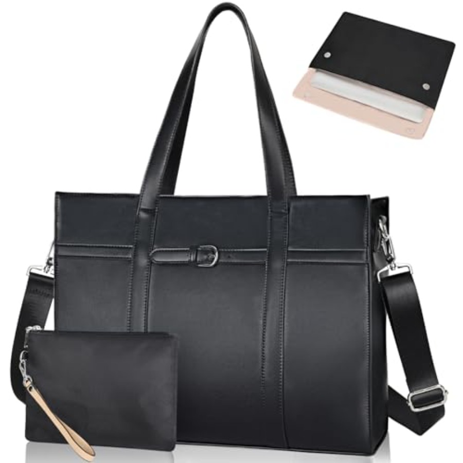 ESTARER Women's Laptop Leather - Laptop Sleeve Removable のレビューと価格