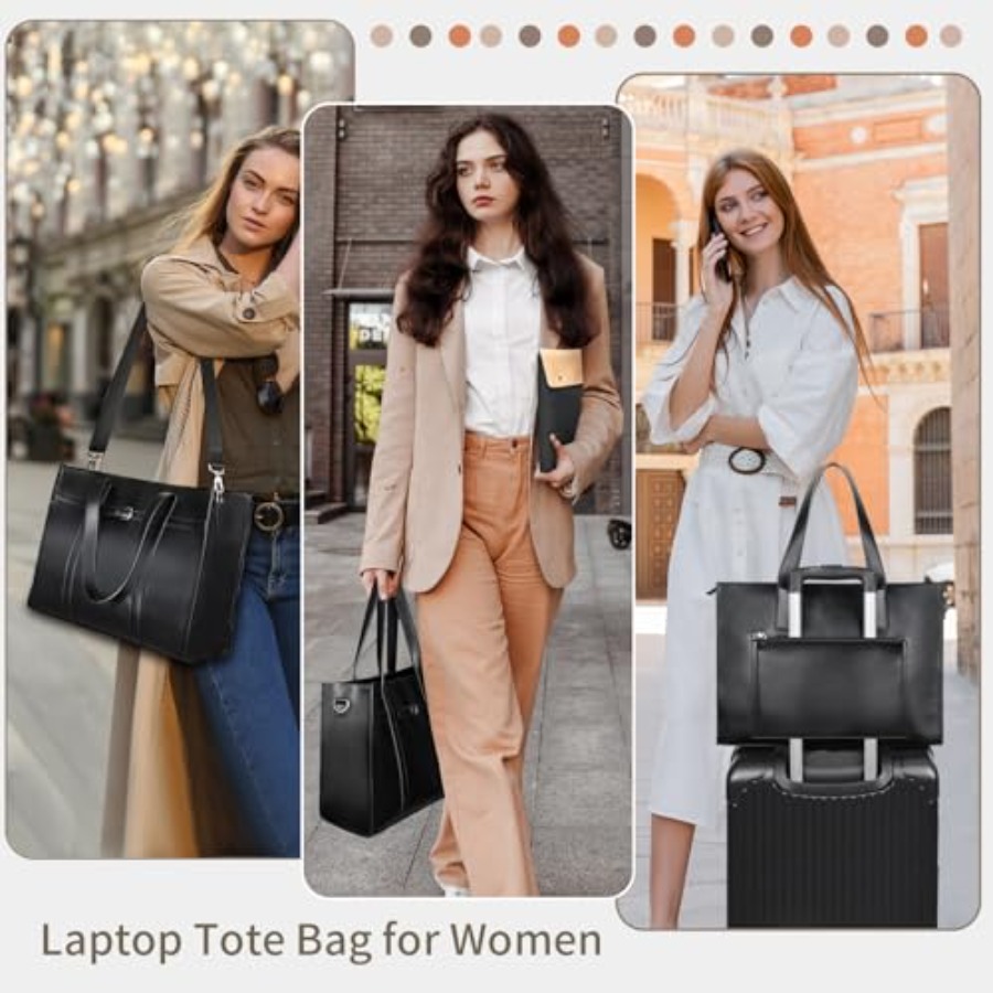 ESTARER Women's Laptop Leather - Laptop Sleeve Removable のレビューと価格