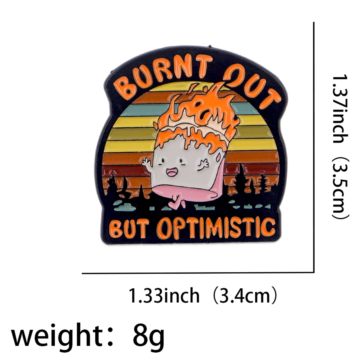 Fire Badges Enamel Pin Brooche - Fashion Backpack Women のレビューと価格