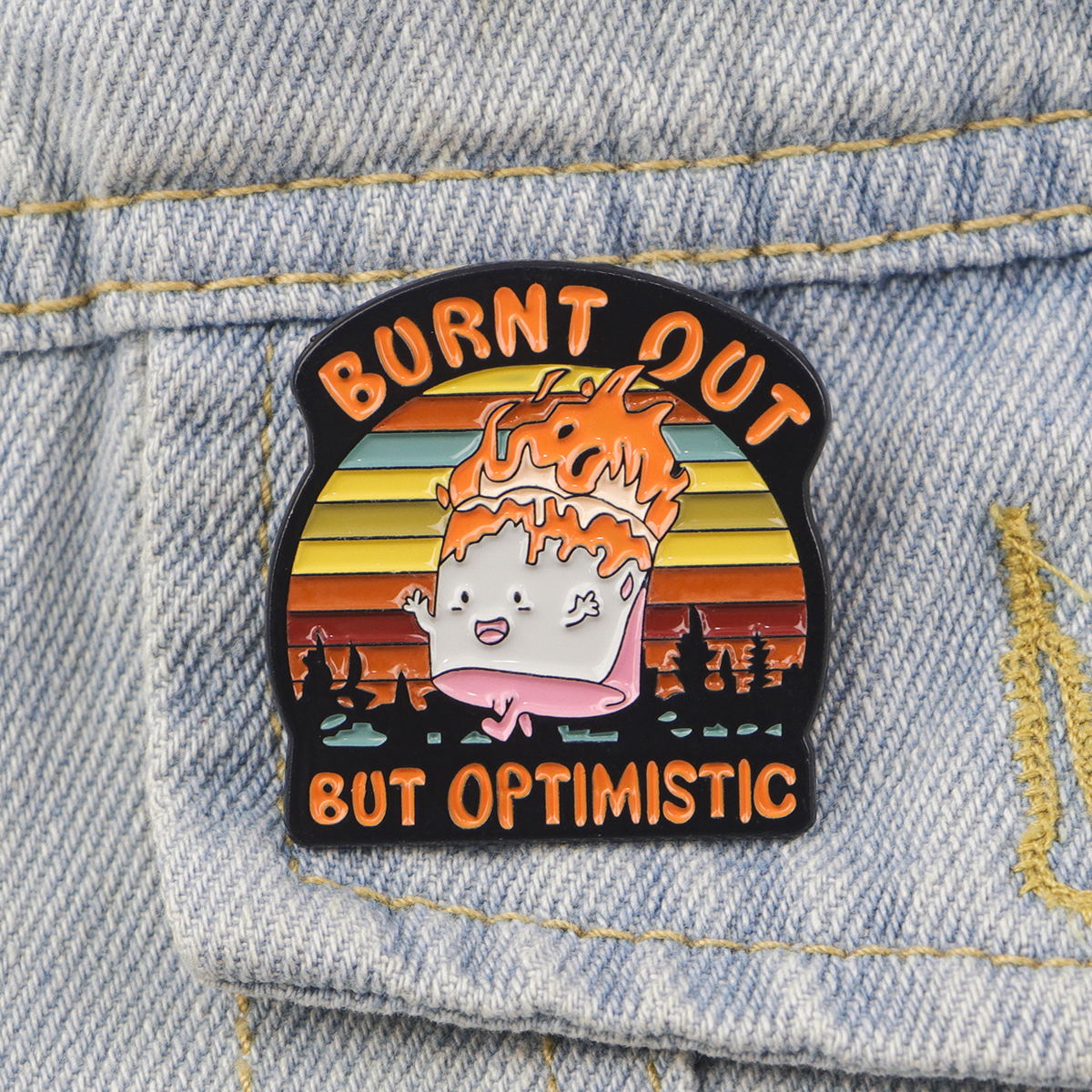 Fire Badges Enamel Pin Brooche - Fashion Backpack Women のレビューと価格