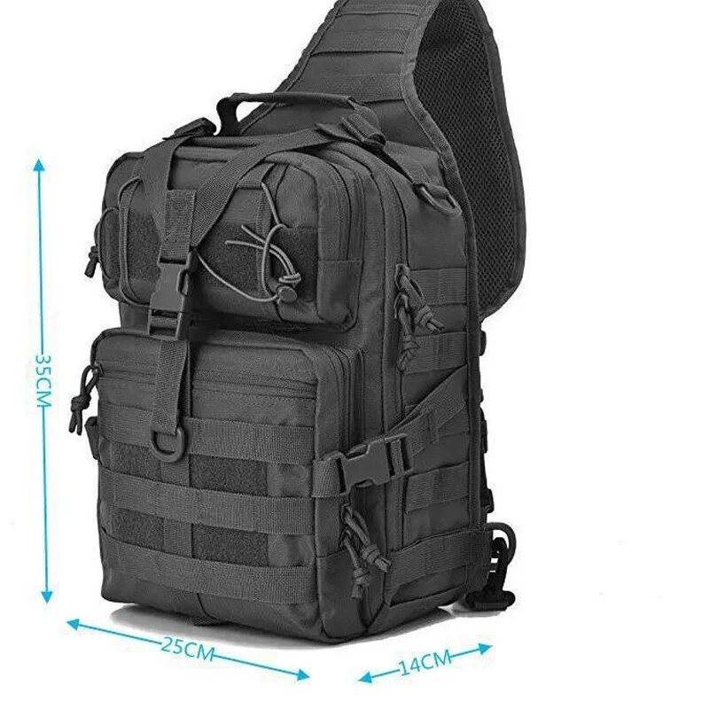 Camouflage Tactical Crossbody  - Hiking Backpack Waterproof のレビューと価格