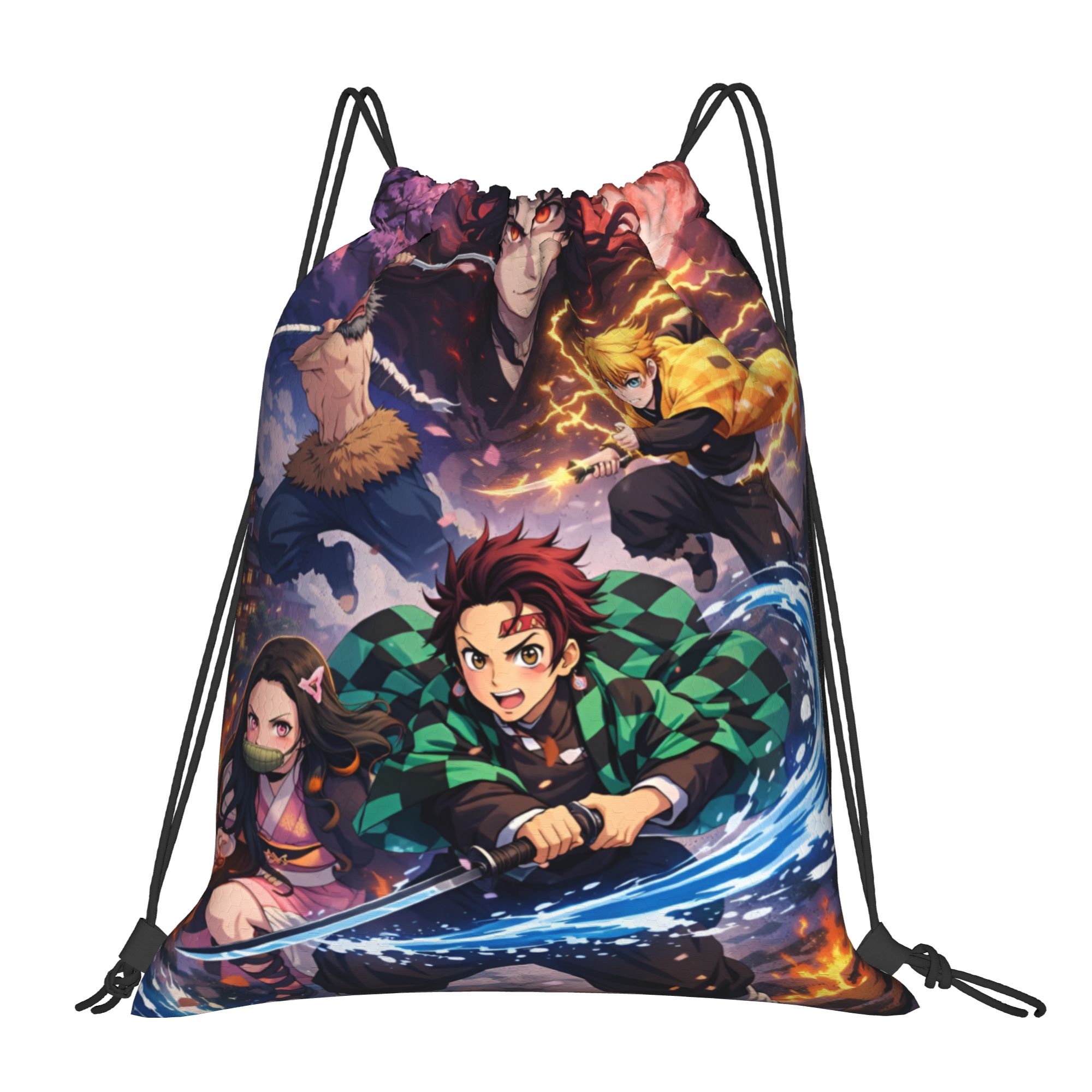 Custom D-Demons Slayers Drawst - Drawstring Gym Bag のレビューと価格