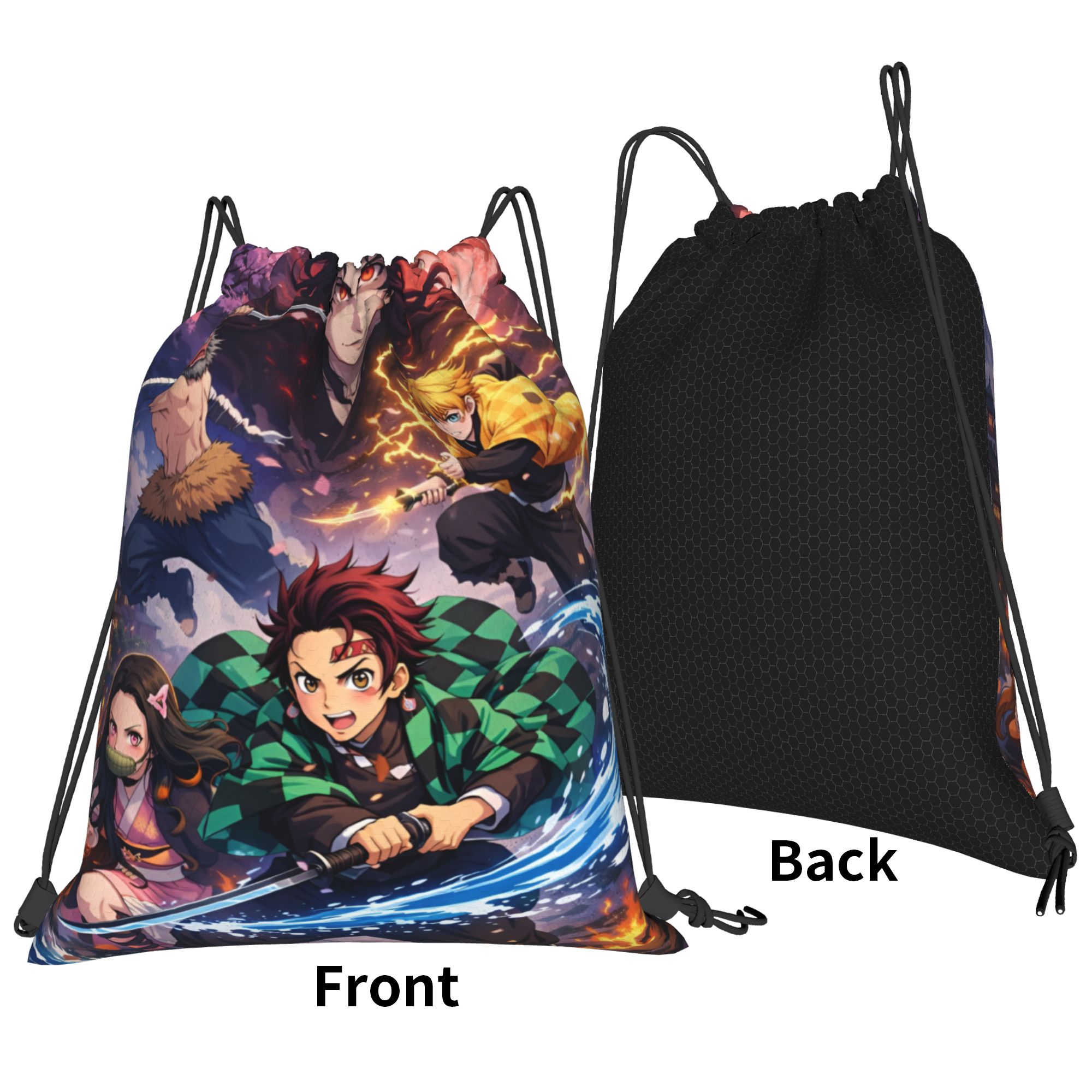 Custom D-Demons Slayers Drawst - Drawstring Gym Bag のレビューと価格