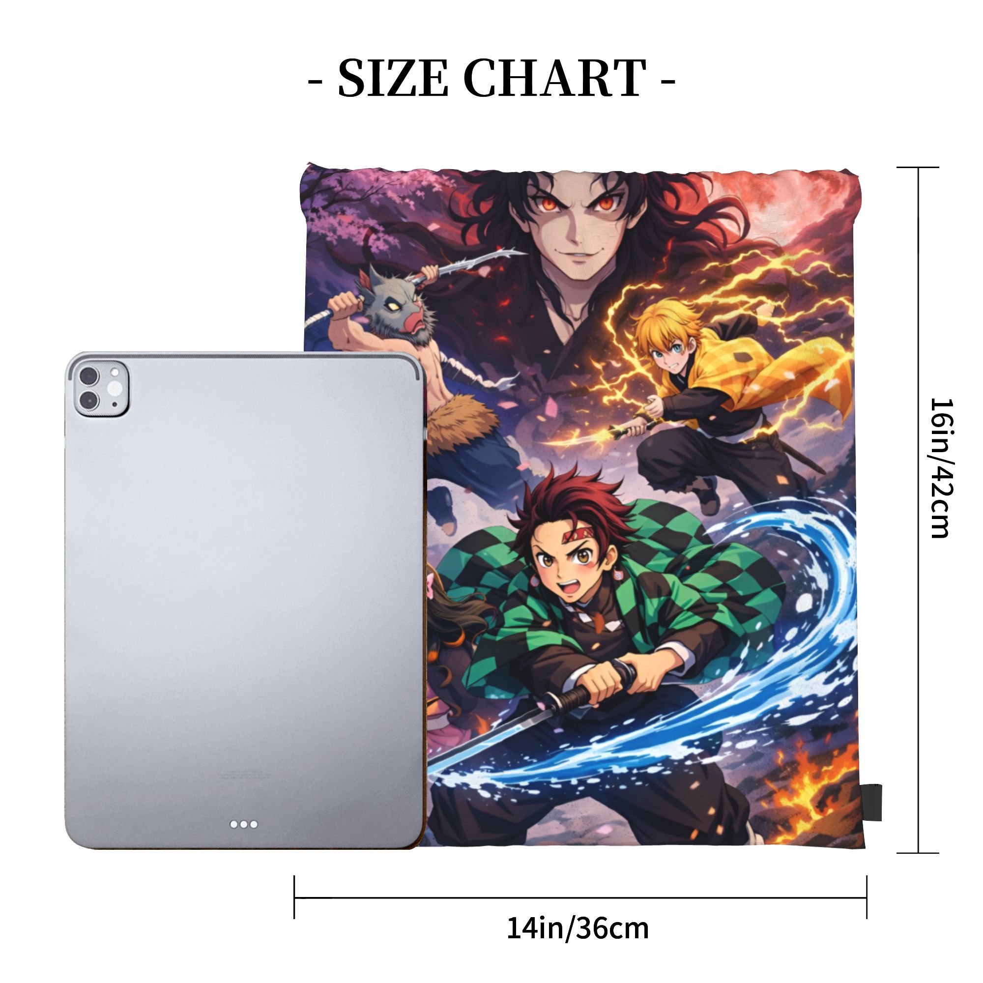 Custom D-Demons Slayers Drawst - Drawstring Gym Bag のレビューと価格