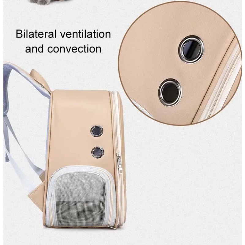 Portable Transparent Pet Backp - Foldable Backpack Small のレビューと価格