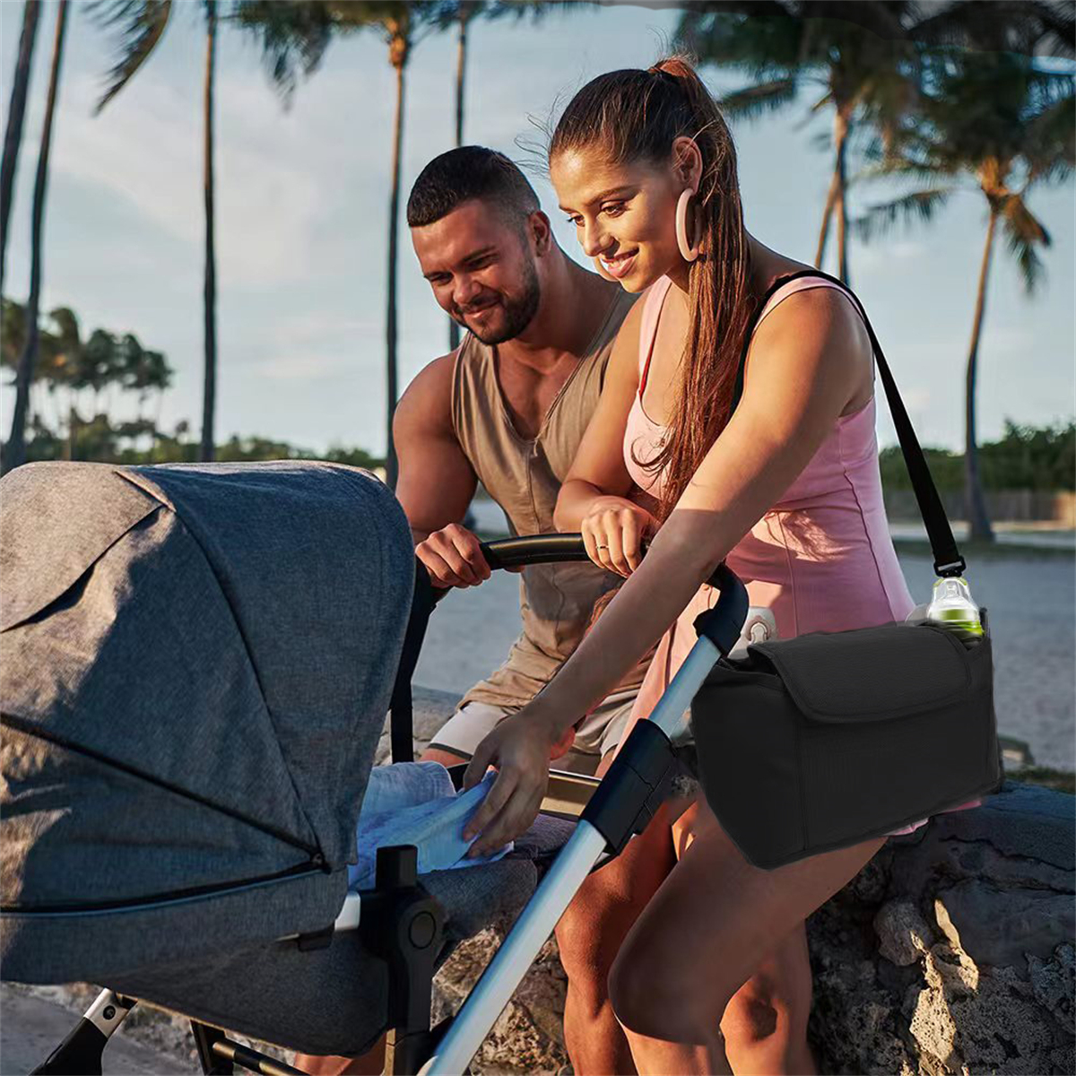Baby stroller storage and stor - Backpack Diaper Bag のレビューと価格