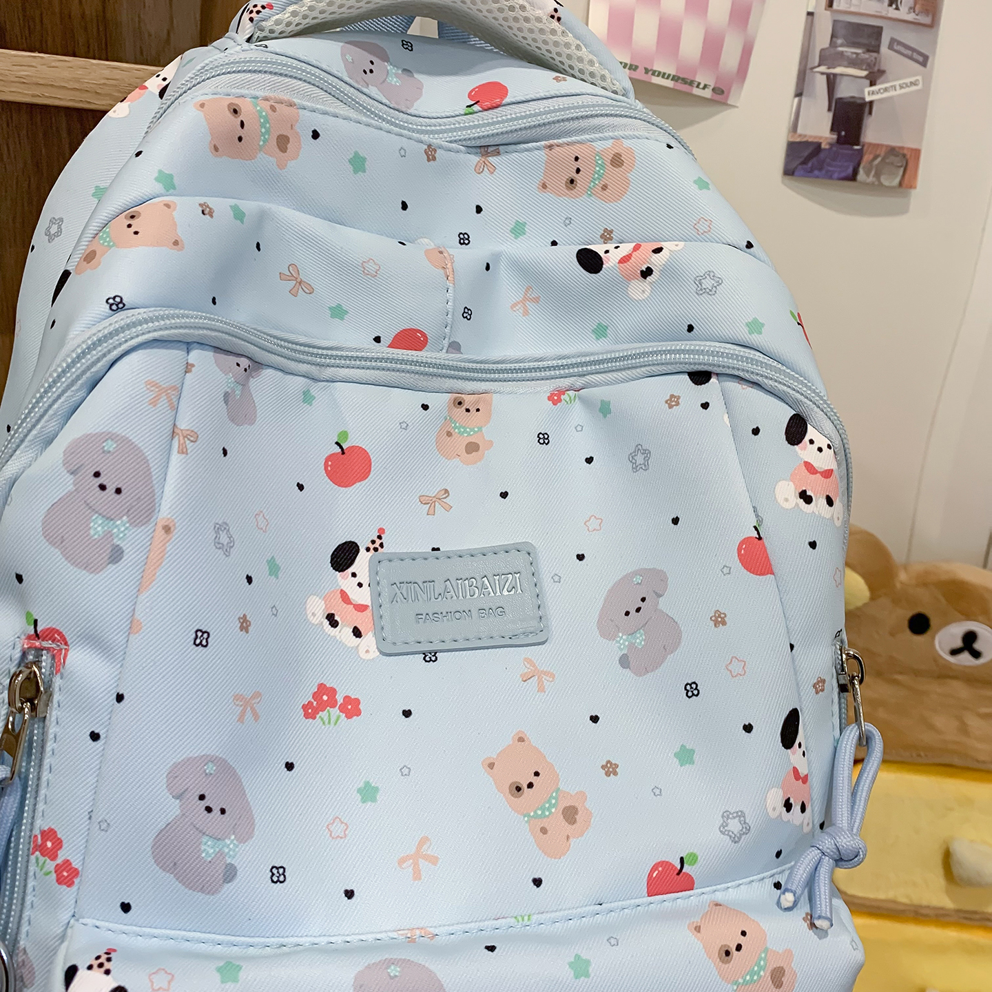 Cute Animal Print Backpack Wom - School Backpack Teen のレビューと価格