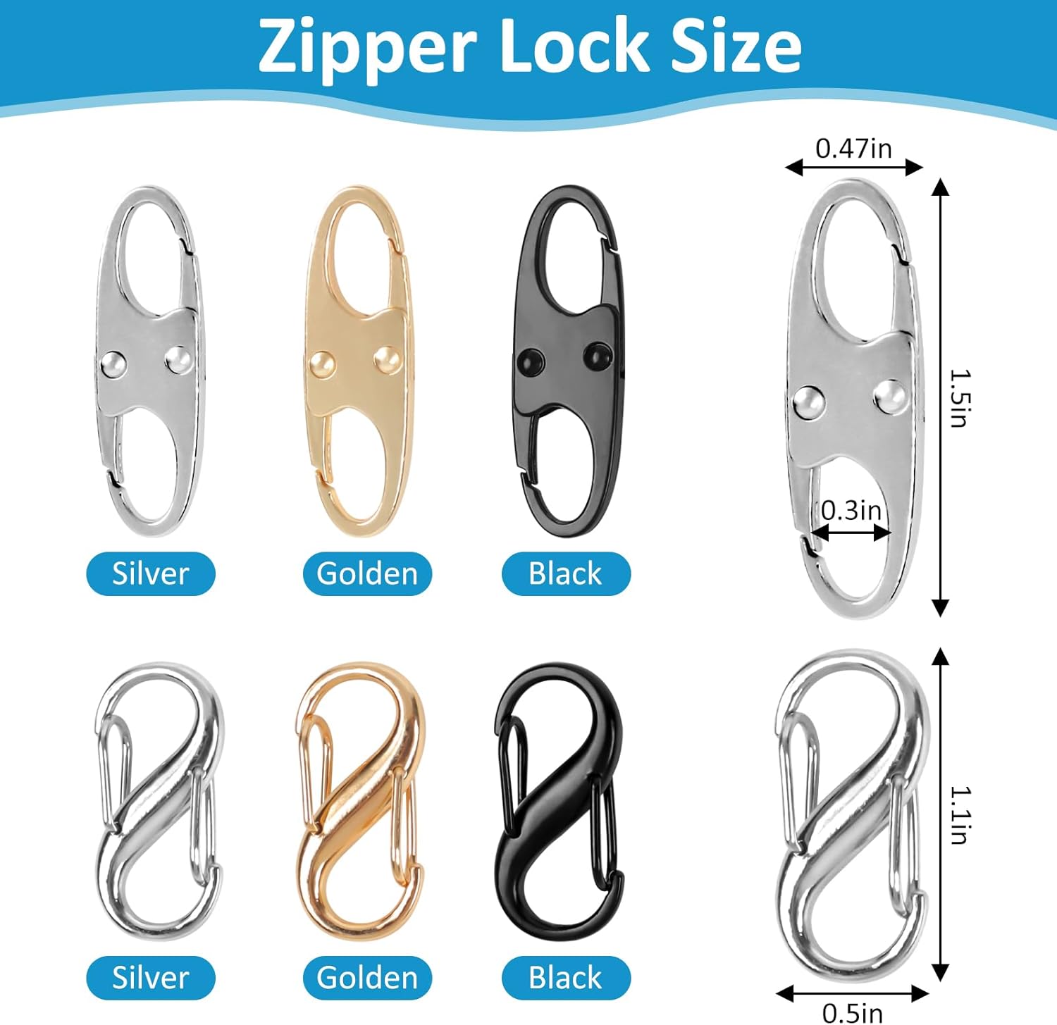 Lock Combo, Total 21PCS Clips  - Backpack Lock Combo のレビューと価格