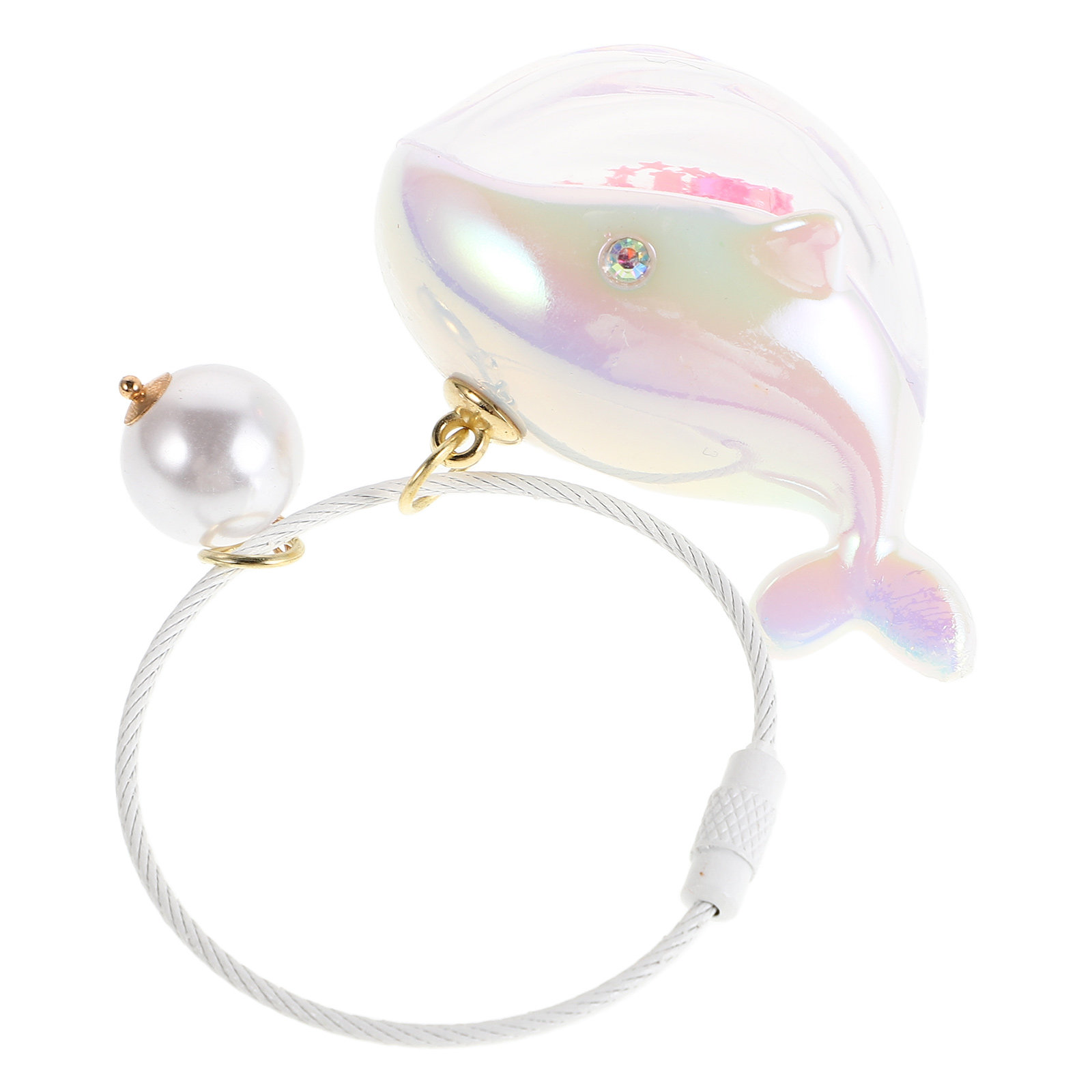 Adorable Whale Keychain Charm  - Mini Backpack Purse のレビューと価格