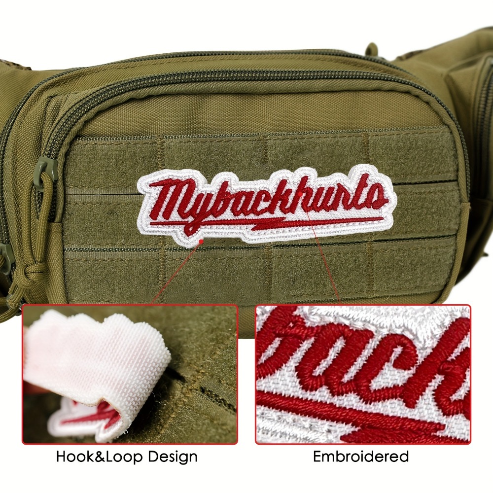 MY BACK HURTS Funny Meme Embro - Urban Backpack Tactical のレビューと価格