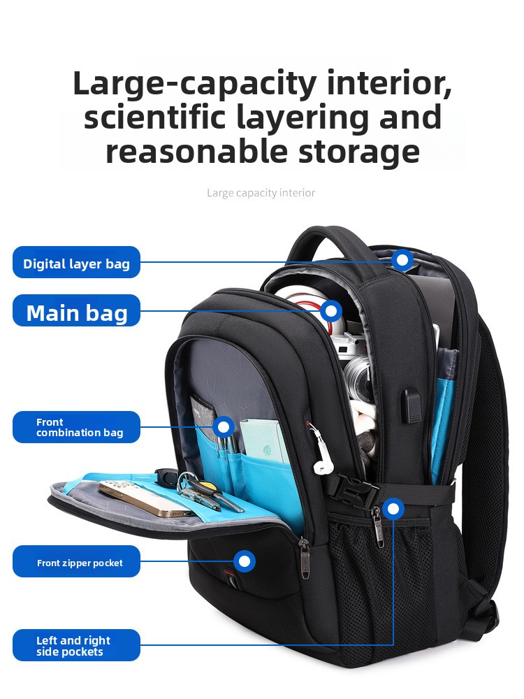 New Customizable Logo Backpack - Business Backpack Brief のレビューと価格