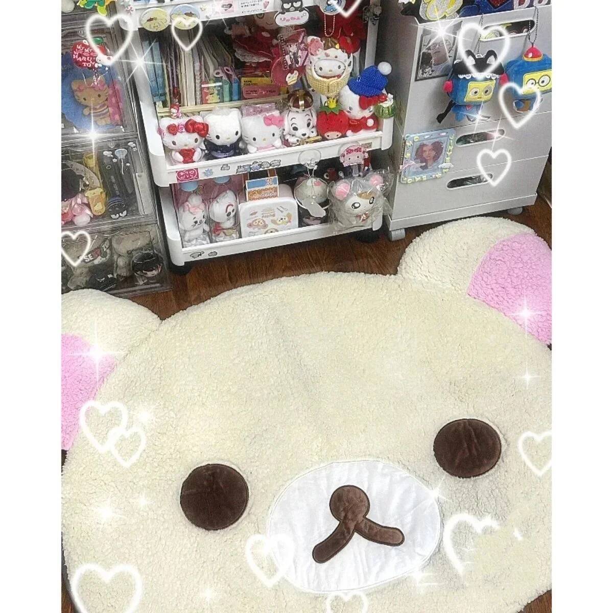 Cartoon Rilakkumas Plush Carpe - Mini Backpack Purse のレビューと価格