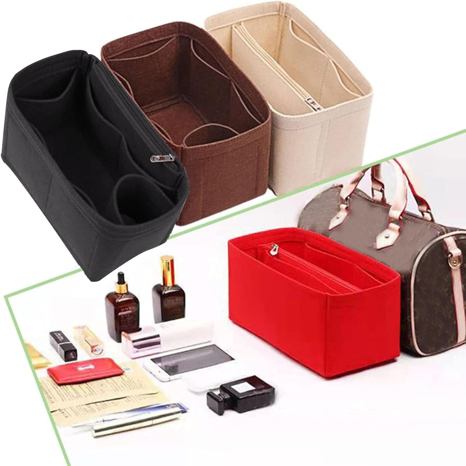 Purse Inserts for Speedy 25/30 - Backpack Insert Organizer のレビューと価格