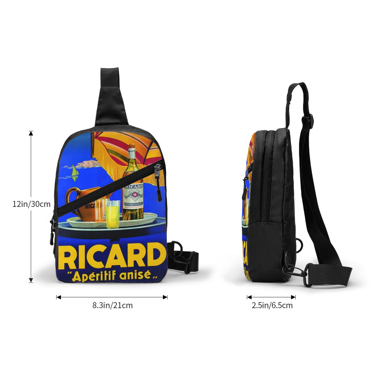 Custom Ricard Sling Chest Bag  - Sling Backpack Shoulder のレビューと価格