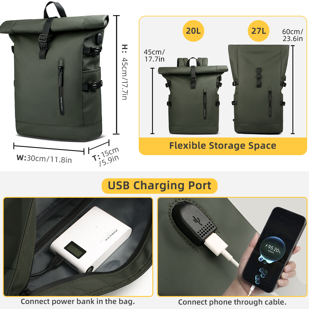 Heroic Knight Men's Backpack O - Laptop Backpack 15.6 のレビューと価格