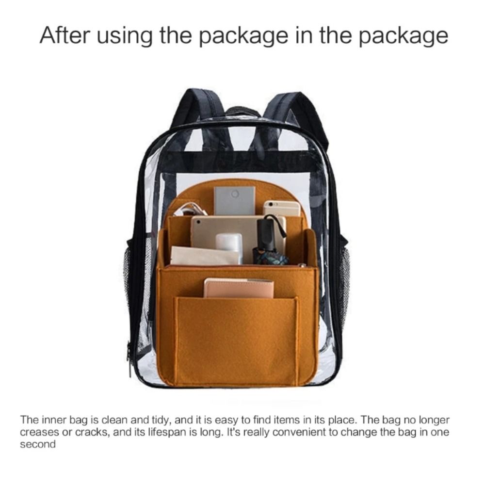 Makeup Organizer Felt Insert B - Backpack Insert Organizer のレビューと価格