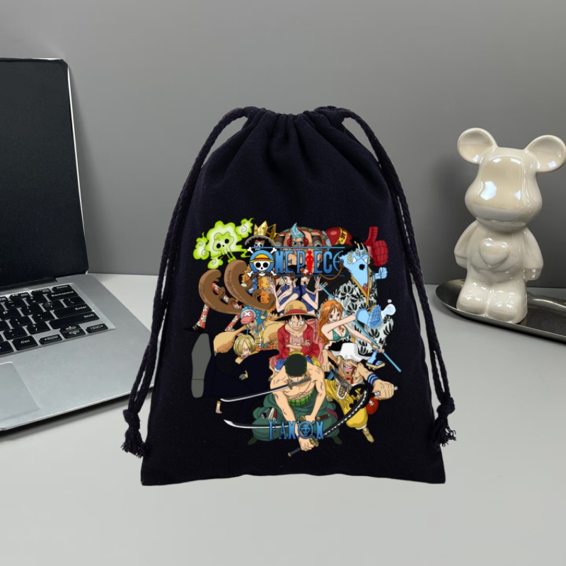 Anime One Piece Drawstring Bac - Drawstring Gym Bag のレビューと価格