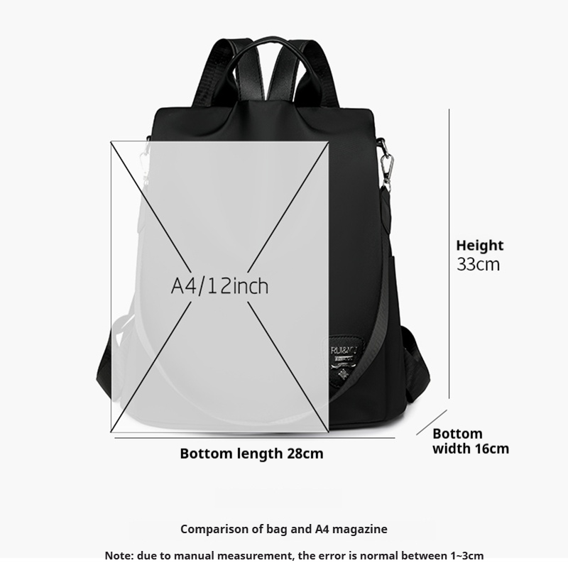 Women Anti Theft Backpack Larg - Travel Backpack Anti Theft のレビューと価格